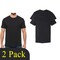 Gildan Heavy Cotton Pocket DIY Project Men's T-Shirt Bundle, Black Craft Blanks tee
